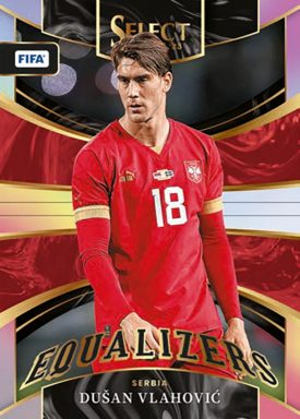 2022-23 PANINI Select LaLiga Soccer Cards - Equalizers Insert Card Vlahovic