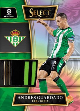 2022-23 PANINI Select LaLiga Soccer Cards - Select Swatches Memorabilia Card Guardado