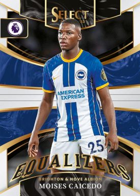 2022-23 PANINI Select Premier League Soccer Cards - Equalizers Insert Caicedo