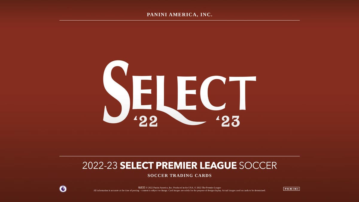 2022-23 PANINI Select Premier League Soccer Cards - Header