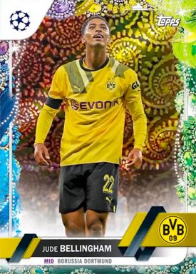 2022-23 TOPPS Carnaval Edition UEFA Club Competitions Soccer Cards - Base Card Bellingham