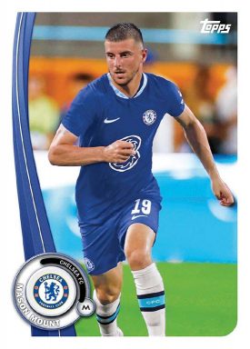 2022-23 TOPPS Chelsea FC Official Fan Set Soccer Cards - Base Card Mount