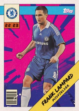 2022-23 TOPPS Chelsea FC Official Fan Set Soccer Cards - Hero Card Lampard
