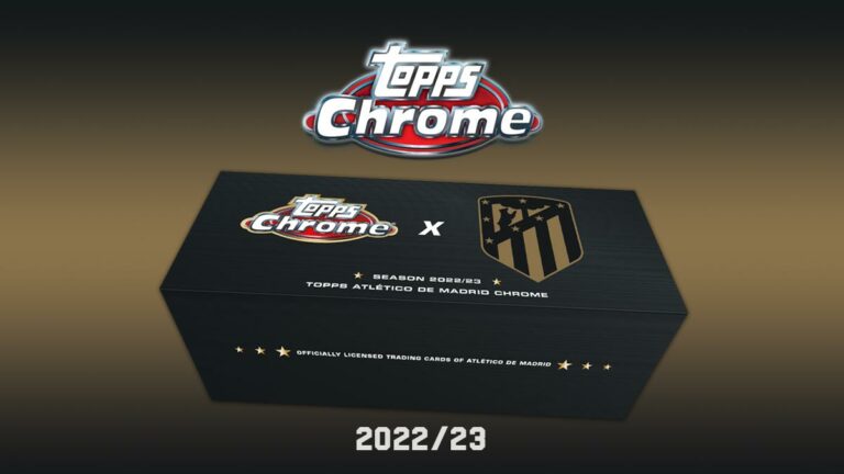 2022-23 TOPPS Chrome Atlético de Madrid Soccer Cards - Header