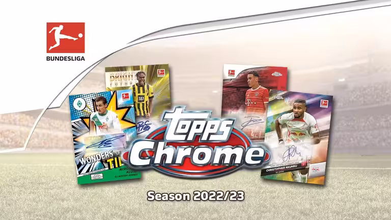 2022-23 TOPPS Chrome Bundesliga Soccer Cards - Header