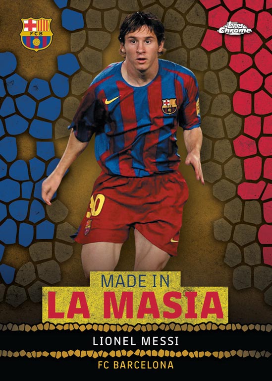 【新品未開封】SOCCER TOPPS CHROME FC BARCELONA