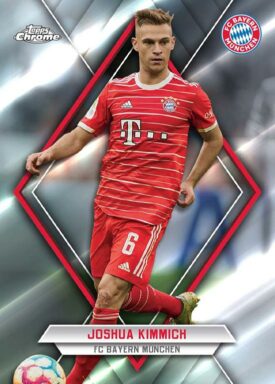 2022-23 TOPPS Chrome FC Bayern München Soccer Cards - Base Card Joshua Kimmich