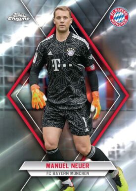 2022-23 TOPPS Chrome FC Bayern München Soccer Cards - Base Card Manuel Neuer