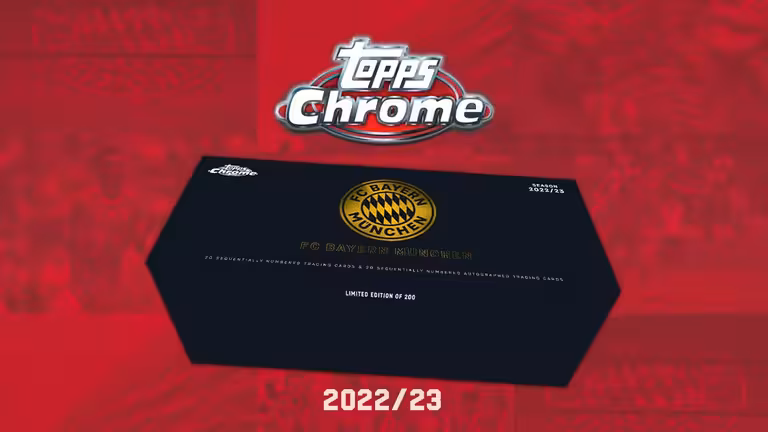 2022-23 TOPPS Chrome FC Bayern München Soccer Cards - Header