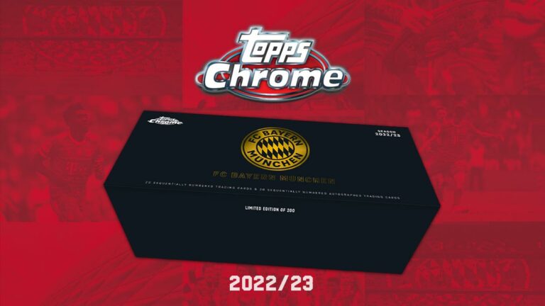2022-23 TOPPS Chrome FC Bayern München Soccer Cards - Header