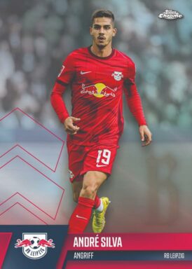 2022-23 TOPPS Chrome RB Leipzig Soccer Cards - Base Card André Silva