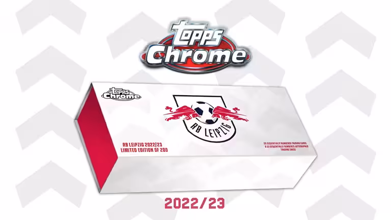 2022-23 TOPPS Chrome RB Leipzig Soccer Cards - Header