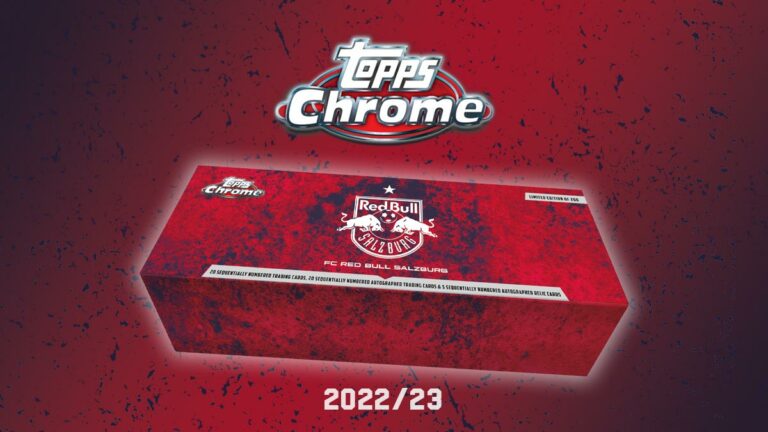 2022-23 TOPPS Chrome FC Red Bull Salzburg Soccer Cards - Header