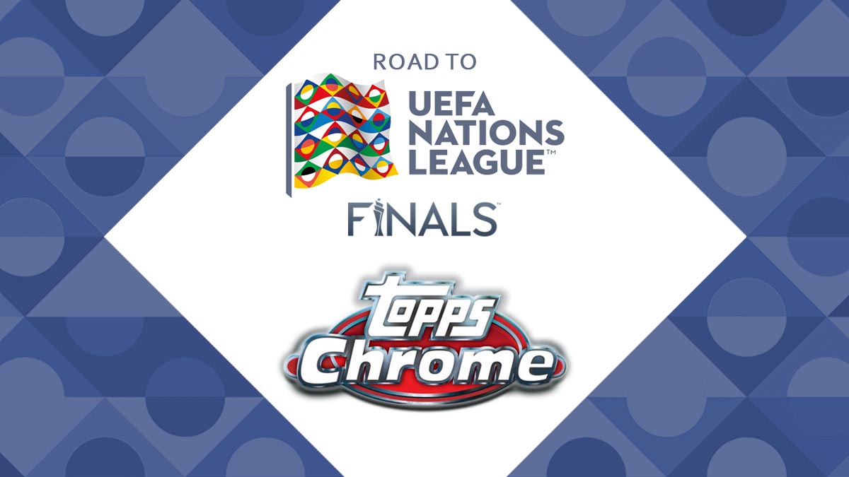 2022-23 TOPPS Chrome Road to UEFA Nations League Finals Soccer Cards - Header