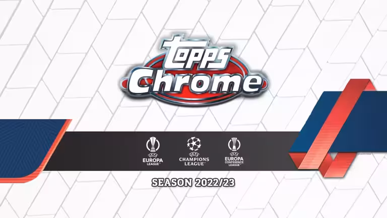 2022-23 TOPPS Chrome UEFA Club Competitions Soccer Cards - Header