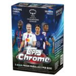 2022-23 TOPPS Chrome UEFA Women's Champions League Soccer Cards - Blaster Box