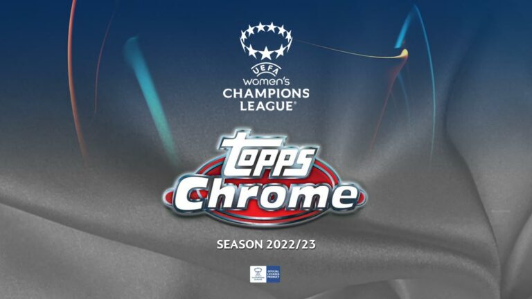 2022-23 TOPPS Chrome UEFA Women's Champions League Soccer Cards - Header