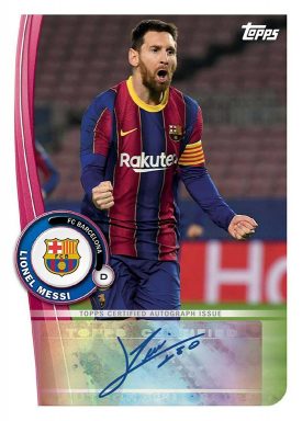 2022-23 TOPPS FC Barcelona Official Fan Set Soccer Cards - Autograph Card