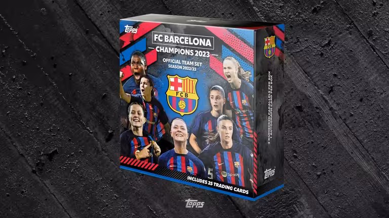 2022-23 TOPPS FC Barcelona Women Official Team Set Soccer Cards - Header