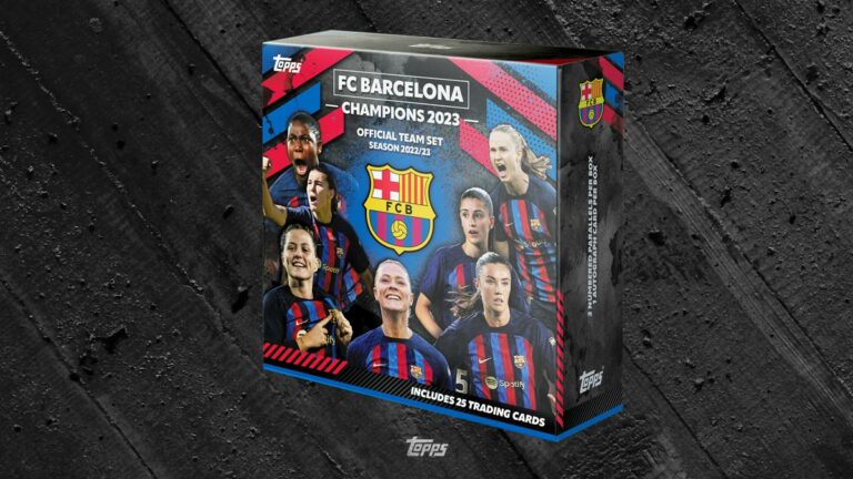2022-23 TOPPS FC Barcelona Women Official Team Set Soccer Cards - Header