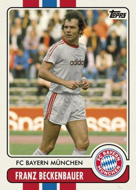 2022-23 TOPPS FC Bayern München Official Team Set Soccer Cards - Legend Insert Franz Beckenbauer
