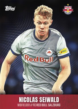 2022-23 TOPPS FC Red Bull Salzburg Official Team Set Soccer Cards - Base Card Seiwald
