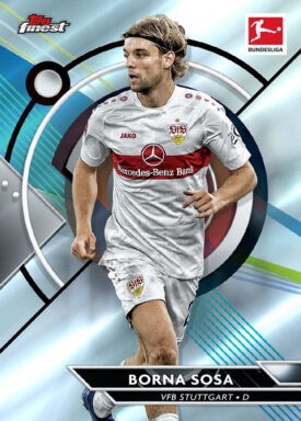 2022-23 TOPPS Finest Bundesliga Soccer Cards - Base Card Borna Sosa