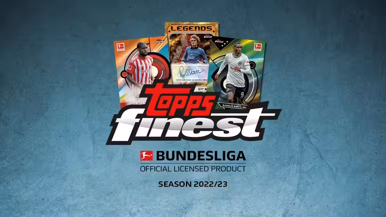 2022-23 TOPPS Finest Bundesliga Soccer Cards - Header