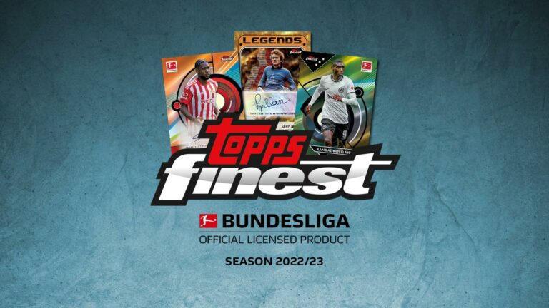 2022-23 TOPPS Finest Bundesliga Soccer Cards - Header