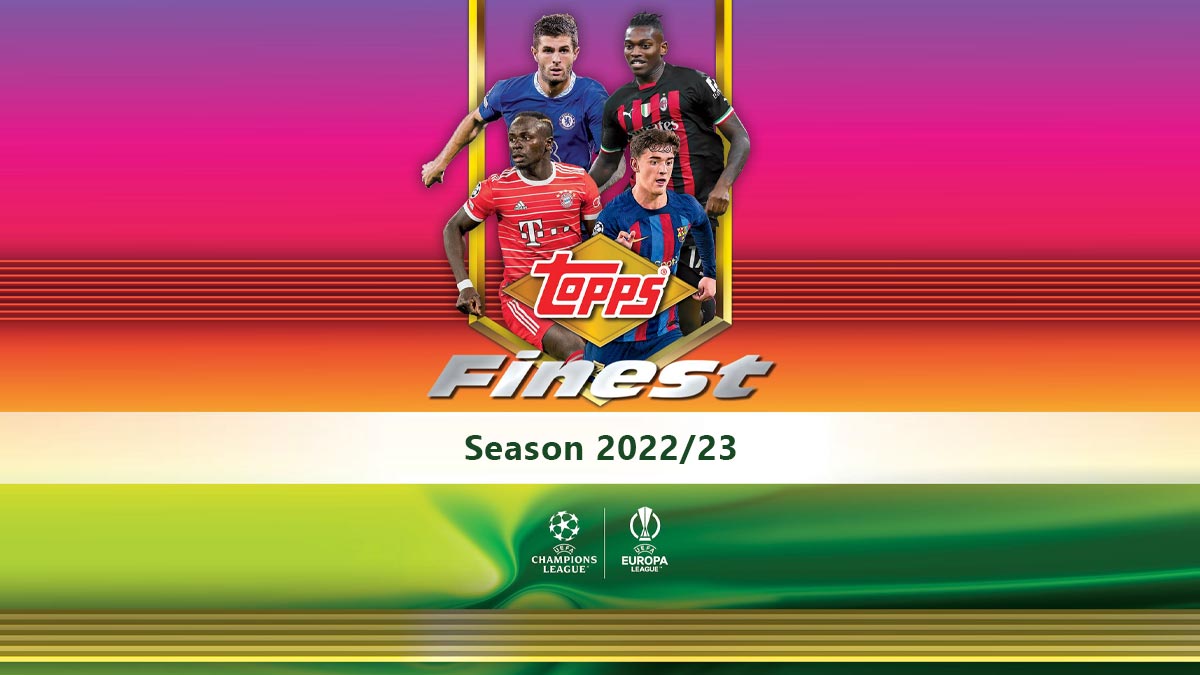 2022-23 TOPPS Finest Flashbacks UEFA Club Competitions Soccer Cards - Header