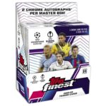 2022-23 TOPPS Finest UEFA Club Competitions Soccer Cards - Hobby Box
