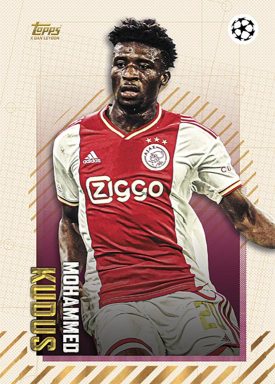 2022-23 TOPPS Gold UEFA Club Competitions Soccer Cards - Base Card Kudus