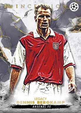 2022-23 TOPPS Inception UEFA Club Competitions Soccer Cards - Base Card Legacy Bergkamp