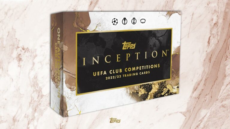 2022-23 TOPPS Inception UEFA Club Competitions Soccer Cards - Header