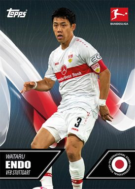 2022-23 TOPPS International Stars Bundesliga Soccer Cards - Base Card Endo