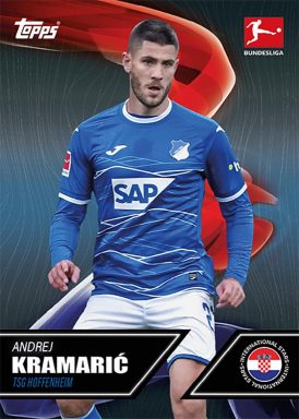 2022-23 TOPPS International Stars Bundesliga Soccer Cards - Base Card Kramaric