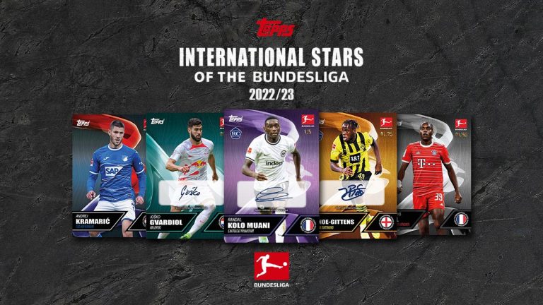 2022-23 TOPPS International Stars Bundesliga Soccer Cards - Header