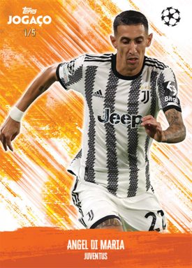 2022-23 TOPPS Jogaço UEFA Club Competitions Soccer Cards - Base Card Parallel Di Maria
