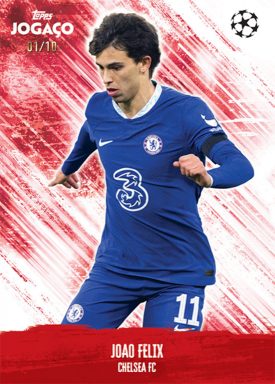 2022-23 TOPPS Jogaço UEFA Club Competitions Soccer Cards - Base Card Parallel Felix