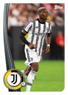 2022-23 TOPPS Juventus Official Fan Set Soccer Cards - Base Card Pogba