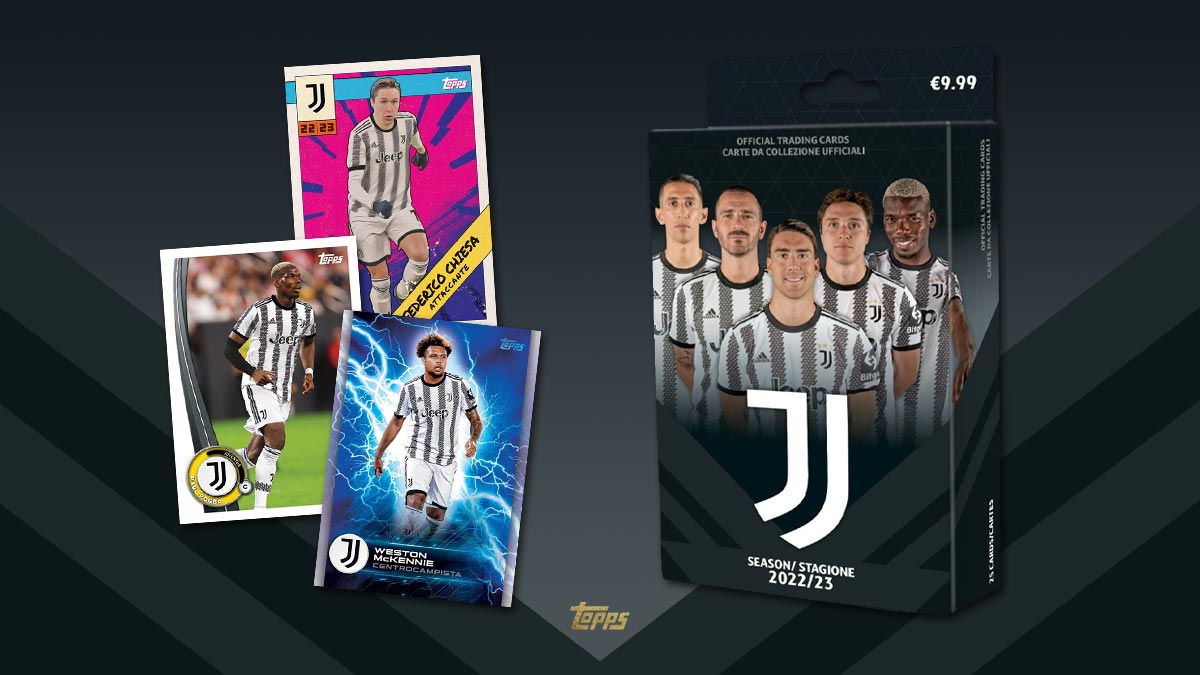 2022-23 TOPPS Juventus Official Fan Set Soccer Cards - Header