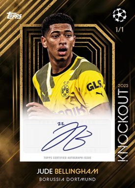 2022-23 TOPPS Knockout UEFA Champions League Soccer Cards - Autograph Card Star Spieler Bellingham