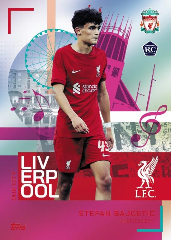 2022-23 TOPPS Liverpool FC Official Team Set Soccer Cards | collectosk