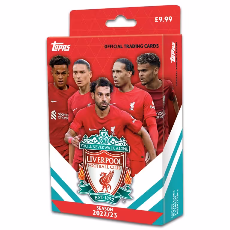 202223 TOPPS Liverpool FC Official Fan Set Soccer Cards collectosk