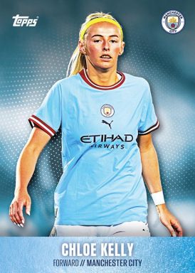 2022-23 TOPPS Manchester City Official Team Set Soccer Cards - Base Card Kelly