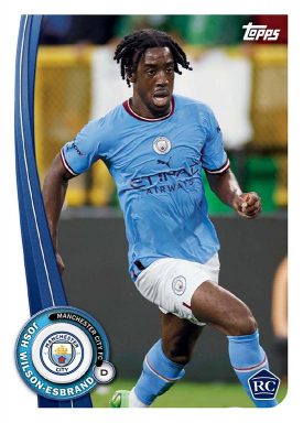 2022-23 TOPPS Manchester City FC Official Fan Set Soccer Cards - Base Card Wilson-Esbrand