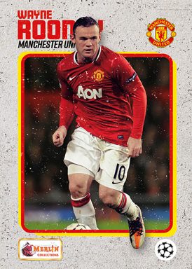 2022-23 TOPPS Merlin 98 Heritage UEFA Club Competitions Soccer Cards - Insert Card Legend Rooney