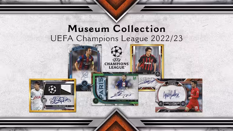 2022-23 TOPPS Museum Collection UEFA Champions League Soccer Cards - Header