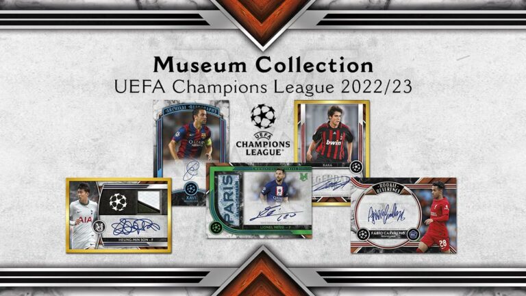 2022-23 TOPPS Museum Collection UEFA Champions League Soccer Cards - Header