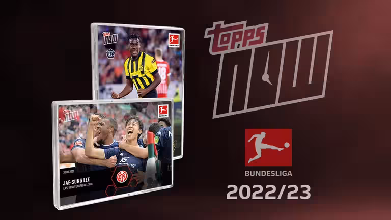 2022-23 TOPPS Now Bundesliga Soccer Cards - Header